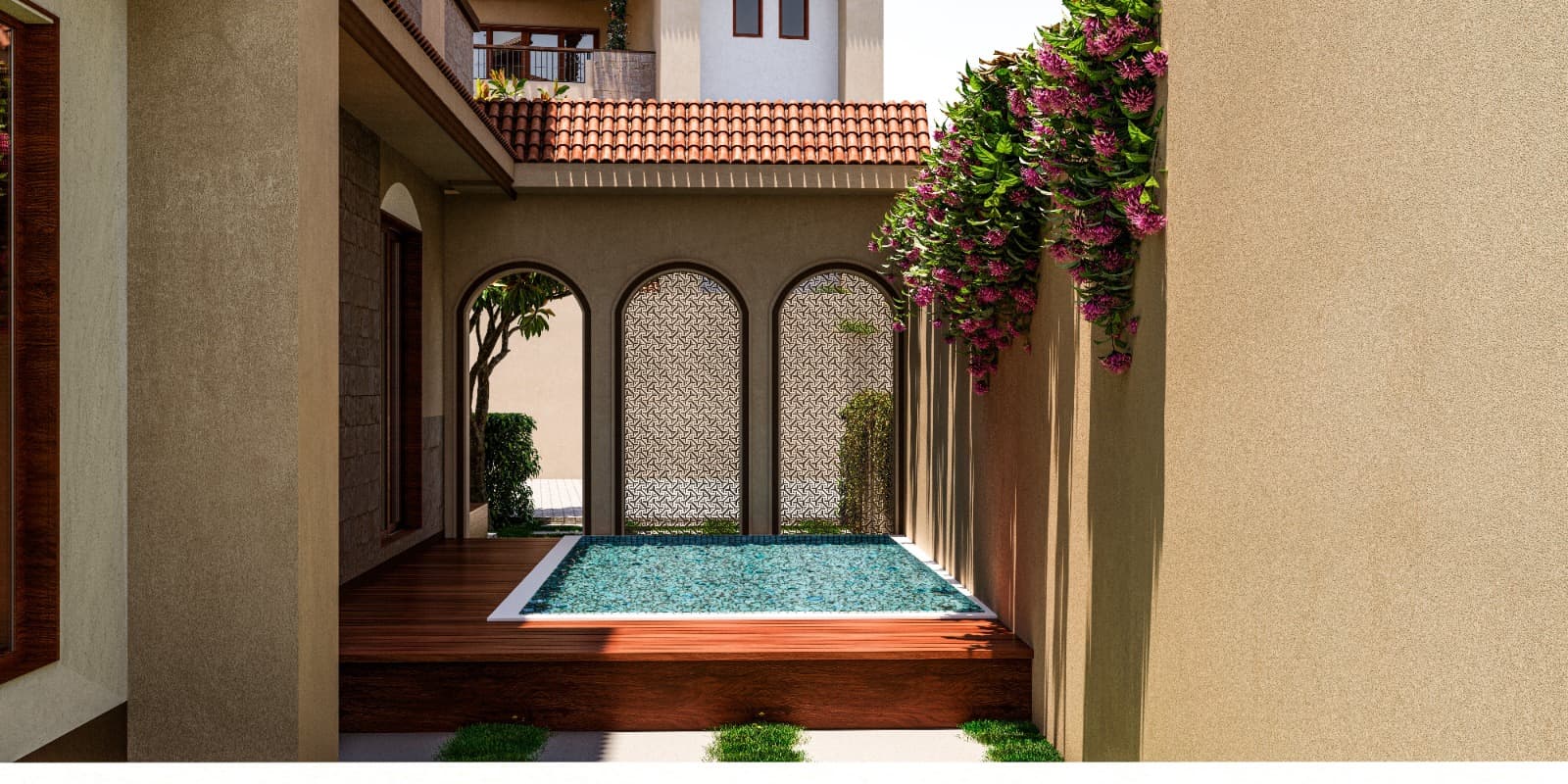 Double Height Ceilings & Garden Spaces